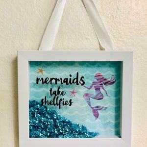 Mermaid Sparkle Wall Decor Set 💙 🧜‍♀️